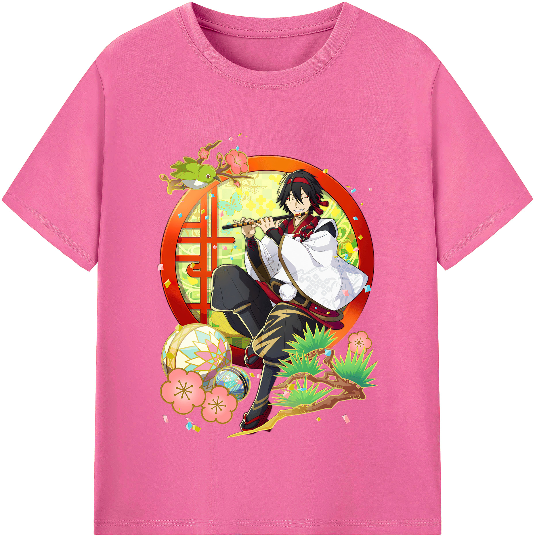 （画像用） 文豪ストレイドッグス Bungo Stray Dogs レディースカジュアルプリントTシャツ（綿100％）